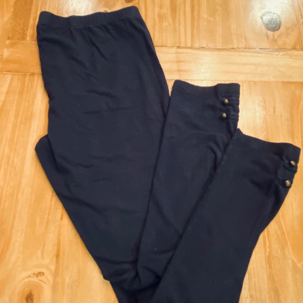 XHILARATION - Black, Full Length Leggings - XL